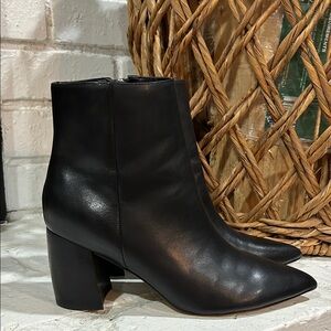 Marc Fisher Black Ankle Booties